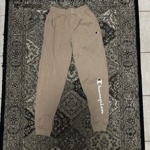 Champion Big Kids' Powerblend Fleece Joggers, Classic Script Logo